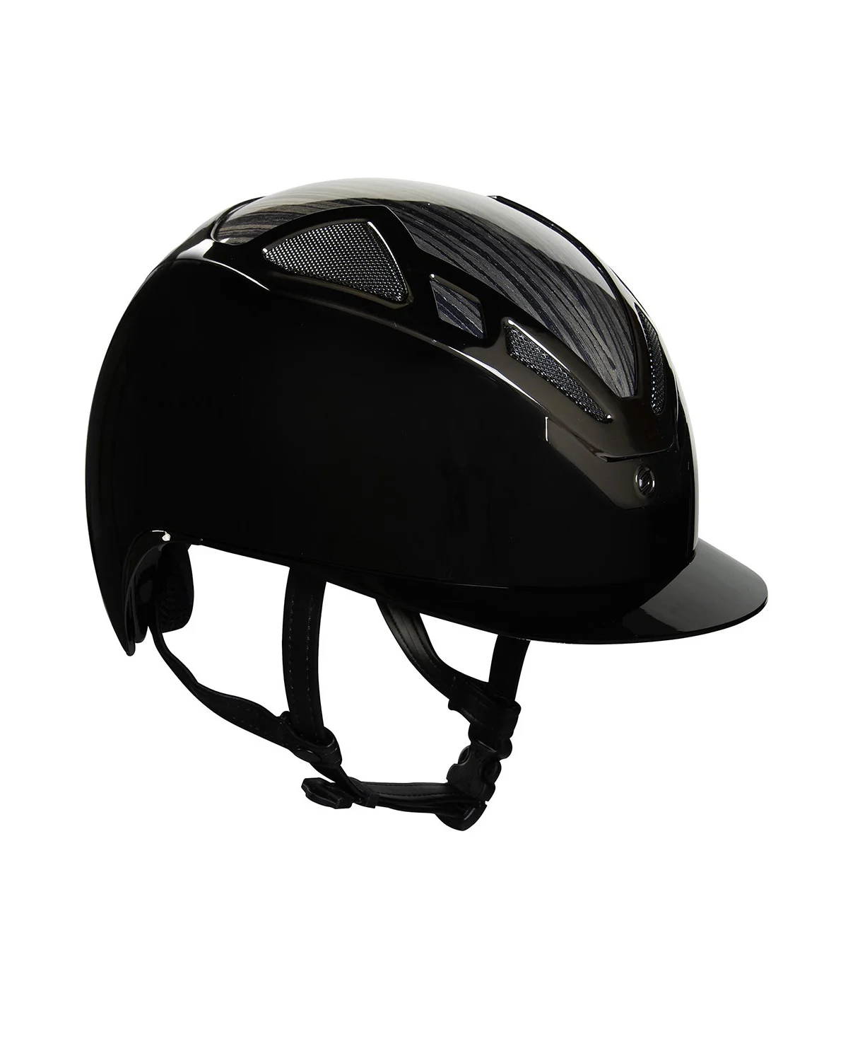 Suomy kask jeździecki Apex Wood, czarny połysk