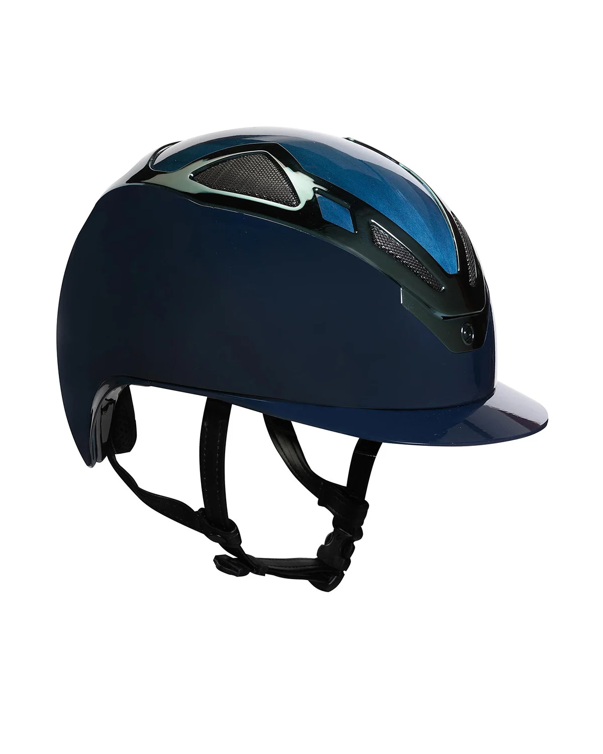 Suomy kask jeździecki Apex Wood, granatowy połysk
