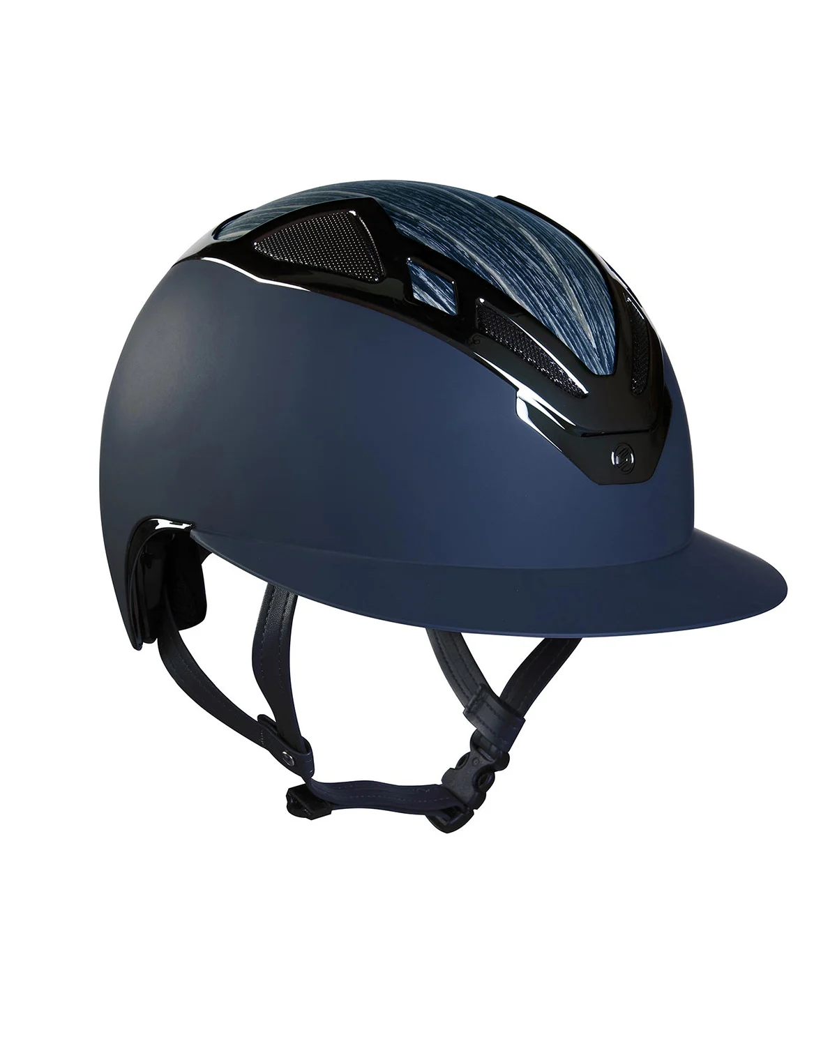 Suomy kask jeździecki Apex Wood Lady, granatowy mat