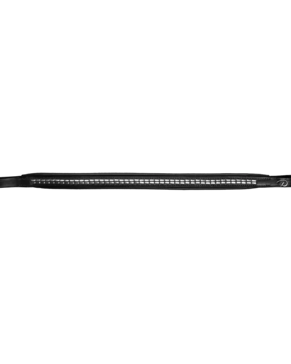 Dy'on naczółek Silver Clincher Straight Browband New English