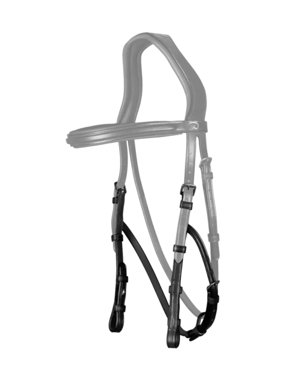 Dy'on policzki Hackamore Cheekpieces New English