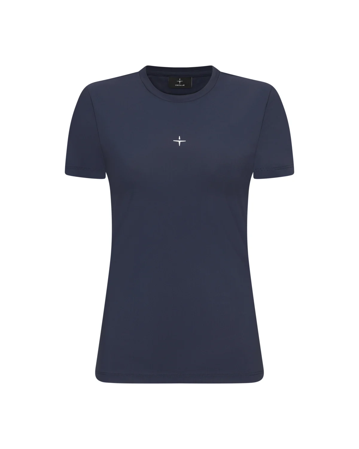 Trolle t-shirt damski Athletic Perforated, kolor granatowy