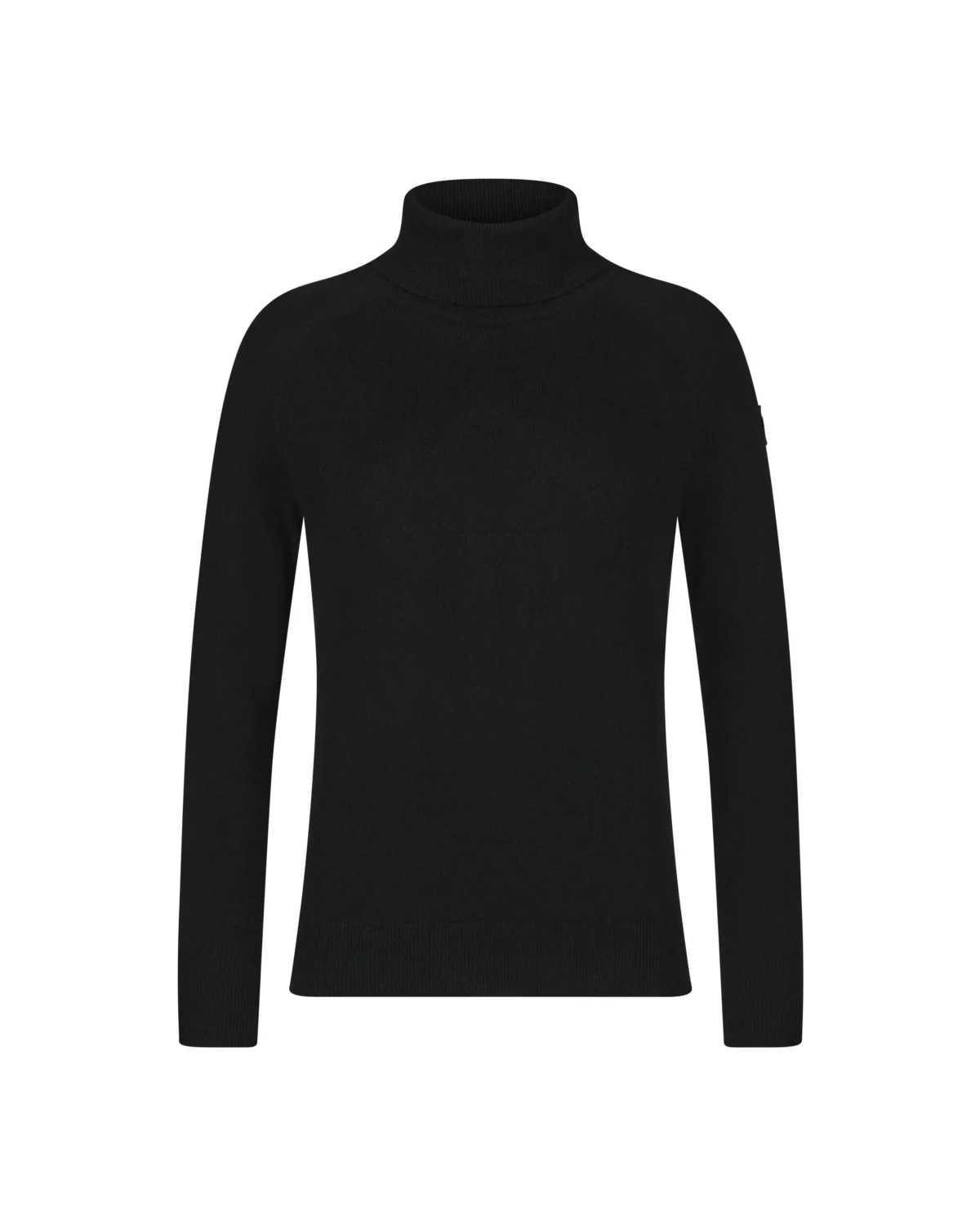 Trolle golf damski z kaszmirem Tonal Fine Cashmere, kolor czarny